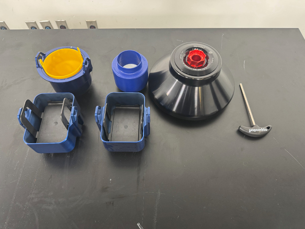 Image of Lot Of Centrifuge Rotors and Accessories